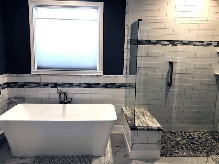 Cincinnati bathroom remodeling by Integrity Home Renovations.